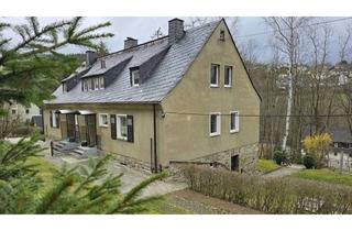 Haus kaufen in 08340 Schwarzenberg/Erzgebirge, Schöne DHH am Waldrand mit tollem Grundstück!