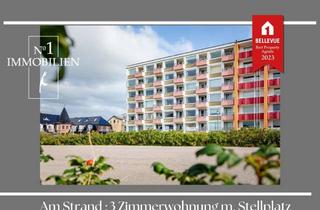 Wohnung kaufen in 25980 Sylt, Großzügig geschnittene 3 Zimmer Ferienwohnung am Strand, m. Meerblick und Garage