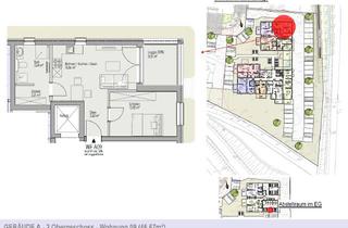 Wohnung kaufen in Bonhoeffer Straße 44+46, 35418 Buseck, Behagliche 2 - Zimmer Wohnung mit Loggia in Großen - Buseck!
