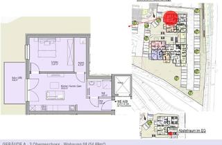 Wohnung kaufen in Bonhoeffer Straße 44+46, 35418 Buseck, Behagliche 2 - Zimmer Wohnung mit Balkon in Großen - Buseck!