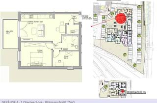Wohnung kaufen in Bonhoeffer Straße 44+46, 35418 Buseck, Gemütliche 3 - Zimmer Wohnung mit Balkon!
