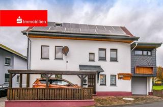 Haus kaufen in 65620 Waldbrunn (Westerwald), Gemütliches Einfamilienwohnhaus mit Carport und Garage als Werkstatt in Waldbrunn-Lahr