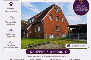 Wohnung kaufen in 26548 Norderney, Invest - vermietete Wohnung OG + DG mit West - Balkon plus Carport