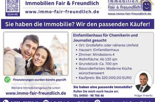 Einfamilienhaus kaufen in 26629 Großefehn, Großefehn - Suchanzeige: Chemikerin und Journalist suchen Einfamilienhaus in Großefehn oder näheres Umfeld!