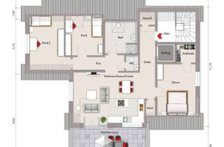 Penthouse kaufen in 76684 Östringen, Exklusive Penthouse-Wohnung mit herrlichem Blick!