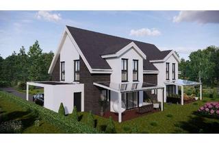 Doppelhaushälfte kaufen in 27442 Gnarrenburg, Moderne Doppelhaushälfte im Grünen – KfW-40plus Standard