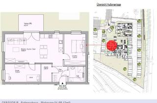 Wohnung kaufen in Bonhoeffer Straße 44+46, 35418 Buseck, Großzügige Terrassenwohnung mit zwei Schlafzimmern!