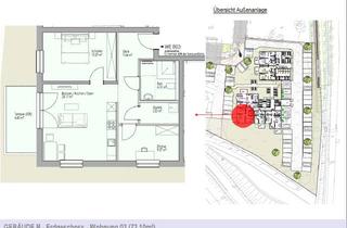 Wohnung kaufen in Bonhoeffer Straße 44+46, 35418 Buseck, 3 - Zimmer EG - Wohnung mit Terrasse und Gartenanteil!