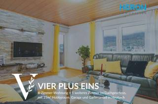 Wohnung kaufen in 73540 Heubach, VIER PLUS EINS – Reserviert!