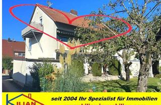 Wohnung kaufen in 90530 Wendelstein, KILIAN IMMOBILIEN! PERFEKT RENOVIERTE 3,5 ZI. ETW MIT 78 M² IM DG EINES 3-PART.-H. IN WENDELSTEIN!