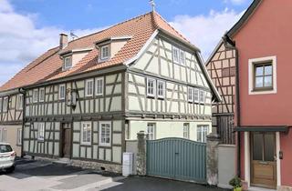 Haus kaufen in 97650 Fladungen, Exklusives historisches Fachwerkhaus in Fladungen – Ein Juwel in der Bayerischen Rhön