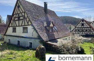Bauernhaus kaufen in 91230 Happurg, Für Liebhaber! Preis auf Anfrage! Bauernhaus (Denkmalschutz) mit Scheune + 900 m² Grund!