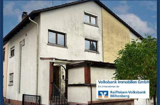 Haus kaufen in 63931 Kirchzell, Sanierungsbedürftiges Wohn- und Geschäftshaus mit zwei Wohneinheiten und Geschäftsfläche