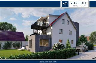 Wohnung kaufen in 91717 Wassertrüdingen, Zukunftsweisende 3-Zimmer-Hochparterre-Whg m. Terrasse u. Garten-KfW 40 Standard Energieausweis A+