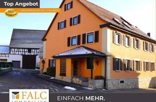 Haus kaufen in 74861 Neudenau, Anwesen mit Charme und Scheune, auch für große Familien - FALC Immobilien Heilbronn