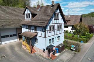 Einfamilienhaus kaufen in 97778 Fellen, Leben mitten im Spessart - gemütliches Fachwerkhaus in Rengersbrunn
