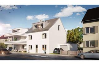 Haus kaufen in Adolf-Benzinger-Straße 1b, 68782 Brühl, KFW 40 - Neubau frei stehendes Haus mit Einliegerwohnung für Homeoffice im Dachgeschoss