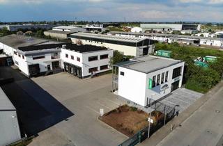 Gewerbeimmobilie kaufen in Sangenweg 16, 64589 Stockstadt am Rhein, Lagerhalle, mit Brüo, Laden und Betriebswohnung