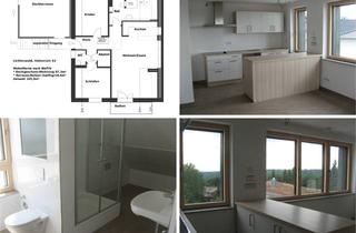 Wohnung mieten in Hohenrain, 73669 Lichtenwald, Lichtenwald: 3,5-Zi-DG-Whg in 2-Fam-Haus mit Fernblick ab 1.2.24 Energieeffizienzklasse A+, Baujahr 2016, Lüftungsanlage mit Wärmerückgewinnung, Fußbodenheizung, Einbauküche an NR