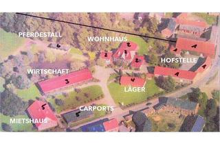 Haus kaufen in 39619 Vissum, Pferdehalter und -züchter aufgepasst - Gebäudeensemble auf 10 ha Anwesen in Arendsee