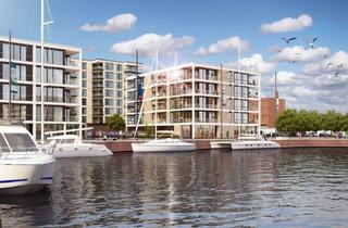 Wohnung kaufen in Am Neuen Hafen, 27568 Lehe, Den Sonnenuntergang und die Weser fest im Blick