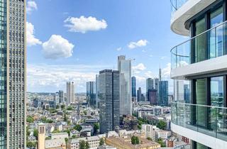 Wohnung kaufen in Europa Allee, 60327 Gallusviertel, Grand Tower Frankfurt - wohnen auf höchstem Niveau - 38. Etage !