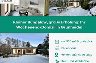 Haus kaufen in 15537 Grünheide (Mark), Kleiner Bungalow, große Erholung: Ihr Wochenend-Domizil in Grünheide!