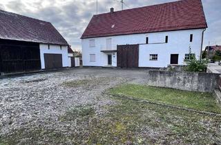 Haus kaufen in 86845 Großaitingen, Ehemaliges landwirtschaftliches Anwesen mit Haus, Halle und NebengebäudeInteressant für Handwerker
