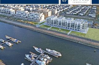 Wohnung kaufen in 45889 Bismarck, Luxus-Maisonette auf ca. 190 m², 2 Bäder, 100 m² Dachterrasse mit direktem Marina-Blick und Balkon