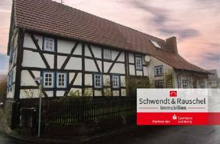 Haus kaufen in 35305 Grünberg, Traumhaftes Fachwerkhaus mit Scheune in Grünberg - Weitershain