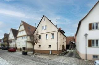 Einfamilienhaus kaufen in 75428 Illingen, VERHANDLUNGSBASIS | Saniertes Einfamilienhaus mit ausbaufähiger Scheune