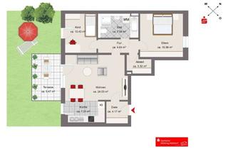 Wohnung kaufen in 84489 Burghausen, Neubau Erdgeschosswohnung mit Garten in Burghausen
