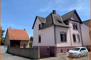 Haus kaufen in 63179 Obertshausen, Attraktives Stadthaus mit Scheune und großem Grundstück in bester Lage von Obertshausen
