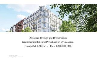 Immobilie kaufen in 27628 Hagen im Bremischen, Gewerbeimmobilie mit Privathaus zwischen Bremen und Bremerhaven im Ortskern