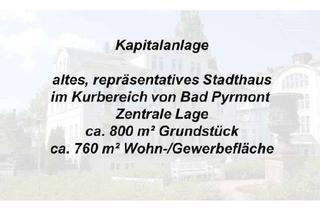 Haus kaufen in 31812 Bad Pyrmont, Repräsentatives altes Stadthaus im Herzen von Bad Pyrmont