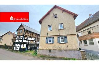 Haus kaufen in 35410 Hungen, Sanierungsbedürftige Hofreite mit Ensembleschutz in Hungen Villingen.