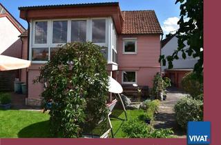 Haus kaufen in 63505 Langenselbold, PROVISIONSFREI! Großes EFH (2 WE mögl.) mit besonderer Ausstattung! Tolle Lage mit Hof und Garten.