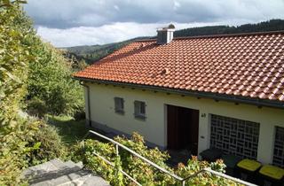 Haus mieten in 78136 Schonach im Schwarzwald, Freistehendes Haus mit Wohnung auf einer Ebene auf großem Grundstück