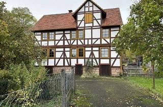 Haus kaufen in 34286 Spangenberg, Zweifamilienkunsthaus mit traumhaftem Garten in sonniger Ortsrandlage