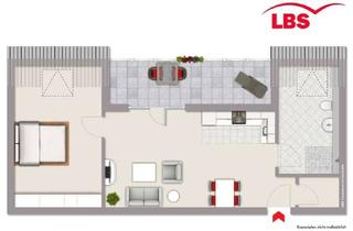 Wohnung kaufen in 46145 Sterkrade-Nord, Neubau-Barrierefreie 2,5 Zimmer Dachgeschoss-Wohnung mit Loggia und Aufzug