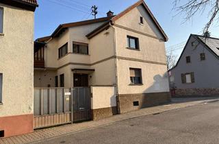 Einfamilienhaus kaufen in 69190 Walldorf, Beliebte Lage! Sanierungsbedürftiges Einfamilienhausauf Eckgrundstück im Zentrum von Walldorf.