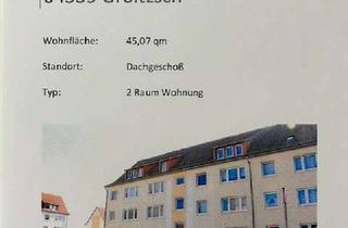 Wohnung mieten in Pereser Straße 3a, 04539 Groitzsch, Idyllische Dachgeschosswohnung - NEU Renoviert in ländlicher Umgebung