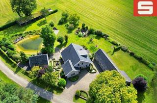 Einfamilienhaus kaufen in 49824 Laar, Wunderschönes Einfamilienhaus mit Schwimmteich in Alleinlage nahe Emlichheim / Grenze NL