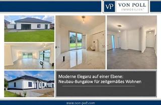 Haus kaufen in 27389 Fintel, Fintel - Moderne Eleganz auf einer Ebene: Neubau-Bungalow für zeitgemäßes Wohnen