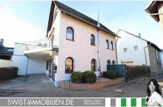 Einfamilienhaus kaufen in 53913 Swisttal, Swisttal / Ludendorf - Eine runde Sache: Besonderes Einfamilienhaus mit großer Scheune - Ideal für Heim- u. Handwerker