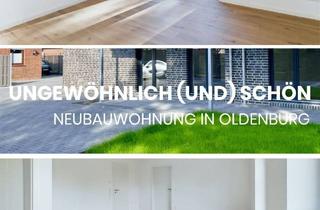 Wohnung kaufen in 26125 Oldenburg, Oldenburg - UNGEWÖHNLICH (UND) SCHÖN | Erdgeschoss + Dachterrasse in Ofenerdiek | KfW Neubau Wohnung 02