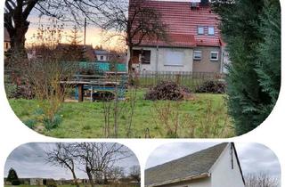 Einfamilienhaus kaufen in 04651 Bad Lausick, Bad Lausick - Wohnhaus mit Garten und Garage, Doppelhaushälfte