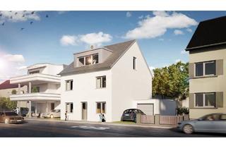 Haus kaufen in 68782 Brühl, Brühl - KFW 40 - Neubau frei stehendes Haus mit Einliegerwohnung für Homeoffice im Dachgeschoss
