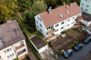 Doppelhaushälfte kaufen in 97980 Bad Mergentheim, Bad Mergentheim - Spannende Immobilie! Sanierungsbedürftiges Zweifamilienhaus direkt an der Tauber