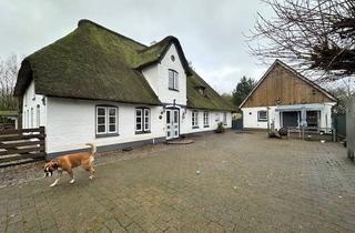 Haus kaufen in 25926 Ladelund, Ladelund - Neuer Preis! Schönes Reetdachanwesen mit Nebenhaus in ruhiger Lage.